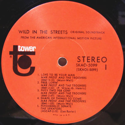 Various : Wild In The Streets (LP, Album)