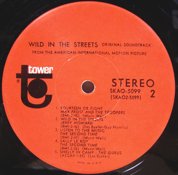 Various : Wild In The Streets (LP, Album)