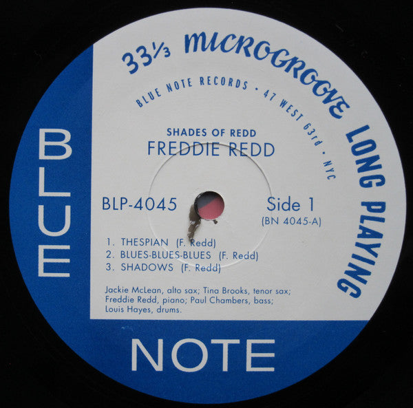 Freddie Redd Quintet : Shades Of Redd (LP, Album, RE)