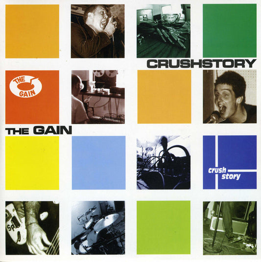 Crushstory (2) / The Gain : Crushstory / The Gain (7", Blu)