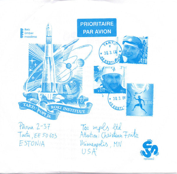 Tartu Popi Ja Roki Instituut, Basement Apartment : Super Split Singles Club #2 (7")