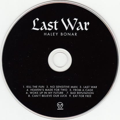 Haley Bonar : Last War (CD, Album)