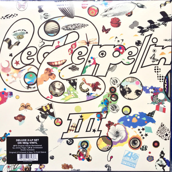 Led Zeppelin : Led Zeppelin III (2xLP, Album, Dlx, RE, RM, Gat)