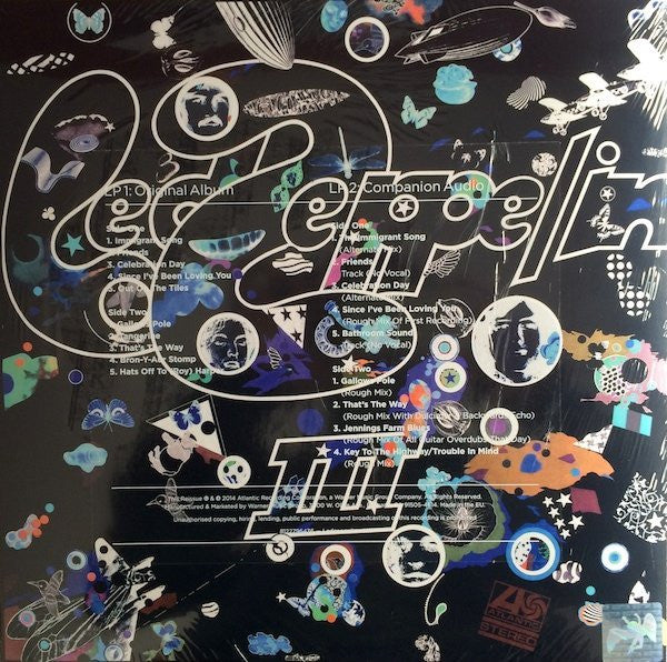 Led Zeppelin : Led Zeppelin III (2xLP, Album, Dlx, RE, RM, Gat)