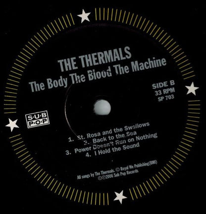 The Thermals : The Body The Blood The Machine (LP, RE)