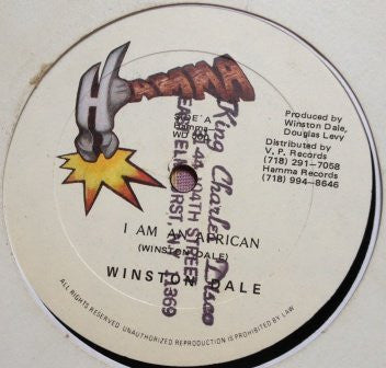 Winston Dale : I Am An African (12")