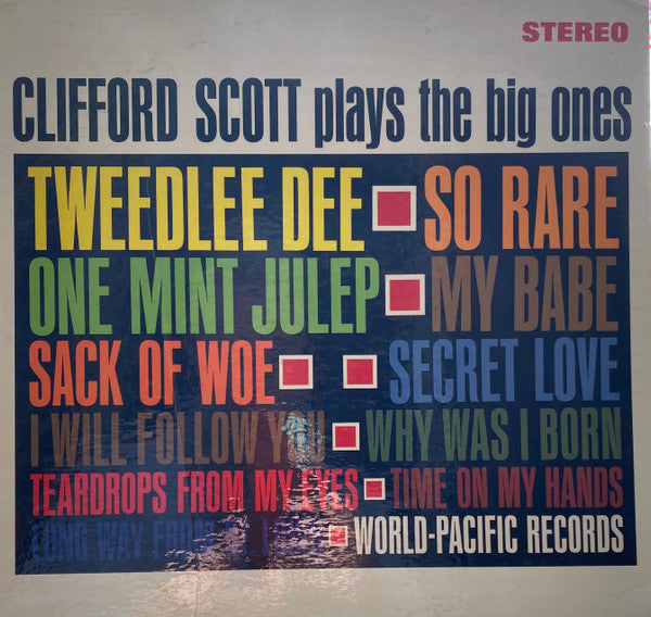 Clifford Scott : The Big Ones (LP, Gre)