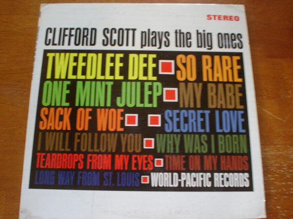 Clifford Scott : The Big Ones (LP, Gre)