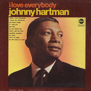 Johnny Hartman : I Love Everybody (LP, Album, Mono, Promo)