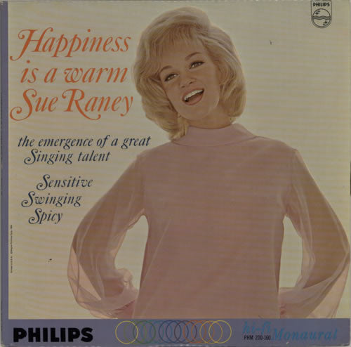 Sue Raney : Happiness Is A Warm Sue Raney (LP, Mono)