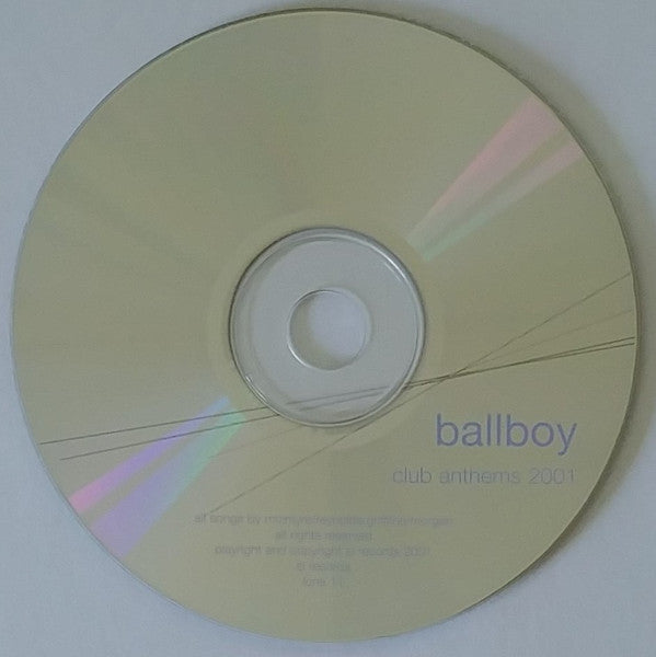 Ballboy : Club Anthems 2001 (CD, Comp, Enh, Ltd)