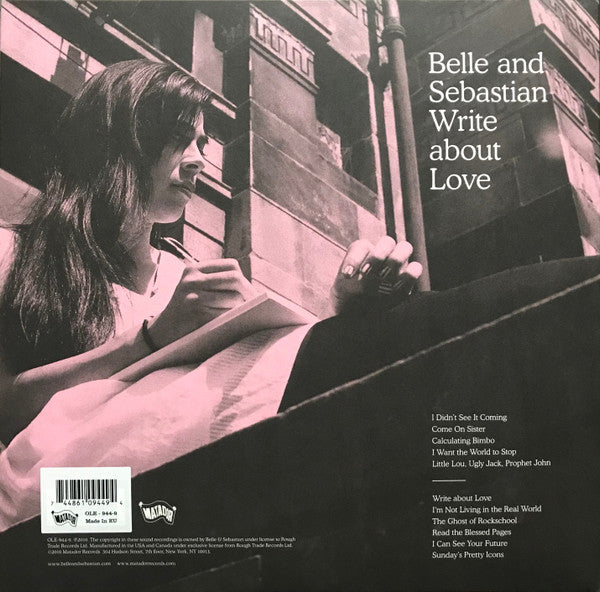 Belle & Sebastian : Write About Love (LP, Album, RE)