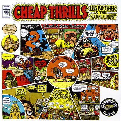 Big Brother & The Holding Company : Cheap Thrills (LP, Album, Mono, RE, Gat)