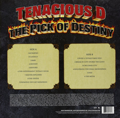 Tenacious D : The Pick Of Destiny (LP, Album, RE, 180)