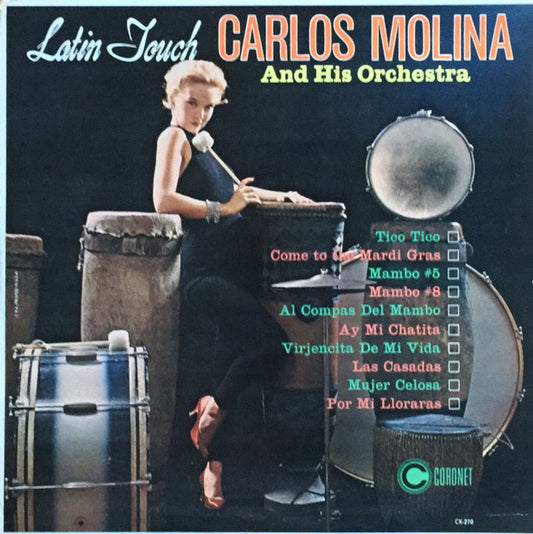 Carlos Molina And His Orchestra : Latin Touch (LP, Album, Mono)