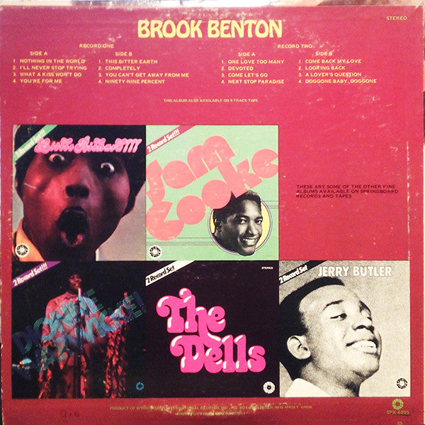 Brook Benton : Brook Benton (2xLP, Comp)