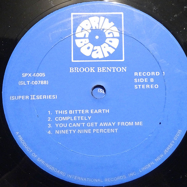 Brook Benton : Brook Benton (2xLP, Comp)