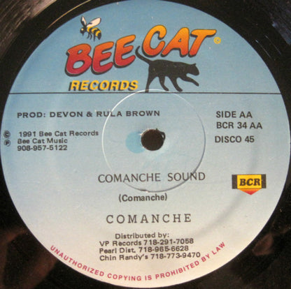 Mad Cobra / Comanche : You Look Good / Comanche Sound (12")