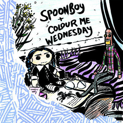 Spoonboy* + Colour Me Wednesday : Spoonboy + Colour Me Wednesday (12", Album, Whi)