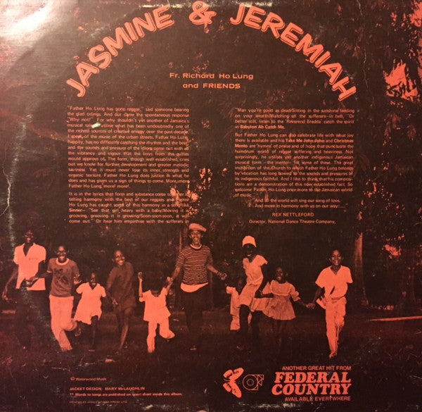 Father Richard Ho Lung & Friends : Jasmine & Jeremiah (LP, Album)