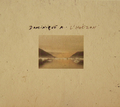 Dominique A. : L'Horizon (CD, Album)