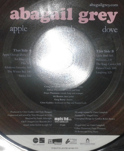 Abagail Grey : Apple Cherub Dove (LP, Ltd, Pic)