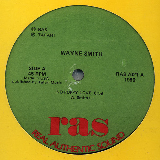 Wayne Smith : No Puppy Love / Teach Me To Dance (12")