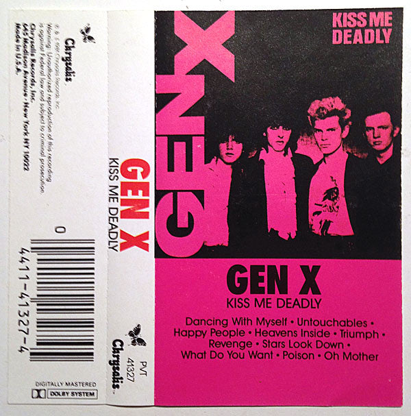 Generation X (4) - Kiss Me Deadly (Cass, Album, Dol)