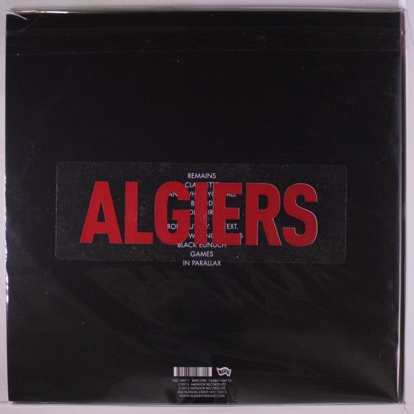 Algiers (2) : Algiers (LP, Album)