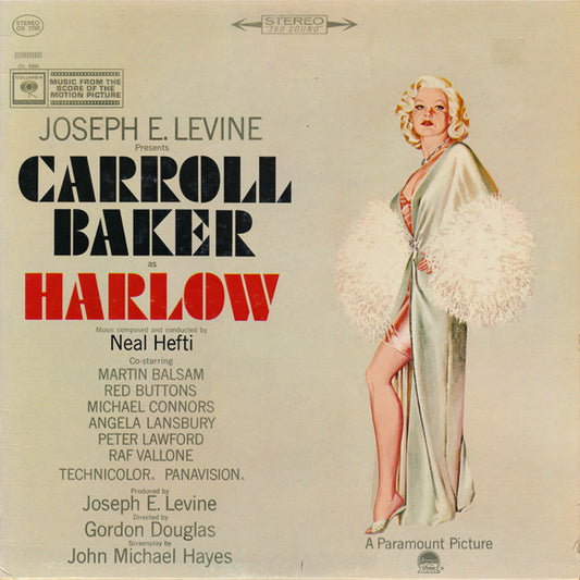 Neal Hefti : Harlow (Music From The Score Of The Motion Picture) (LP, Album)