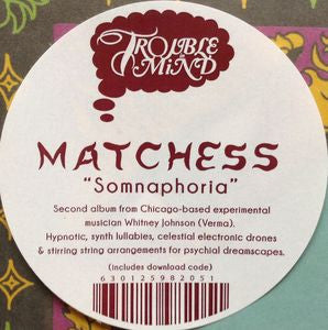 Matchess : Somnaphoria (LP, Album, Ltd, Col)