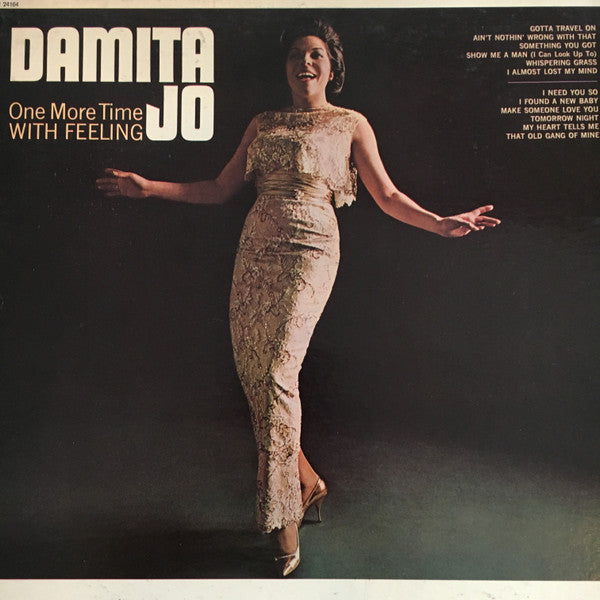 Damita Jo : One More Time With Feeling (LP, Mono, Promo)