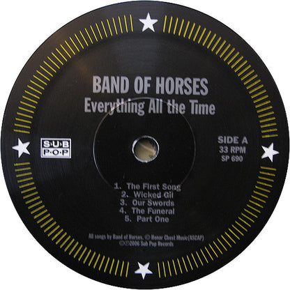 Band Of Horses : Everything All The Time (LP, Album)