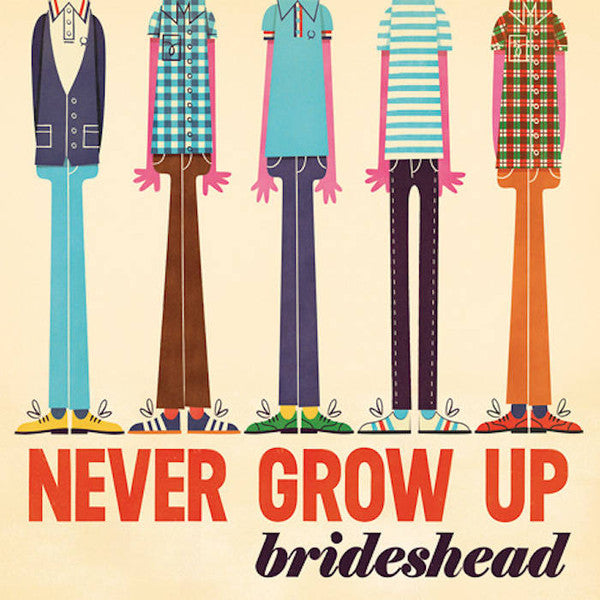 Brideshead : Never Grow Up (LP, Album)