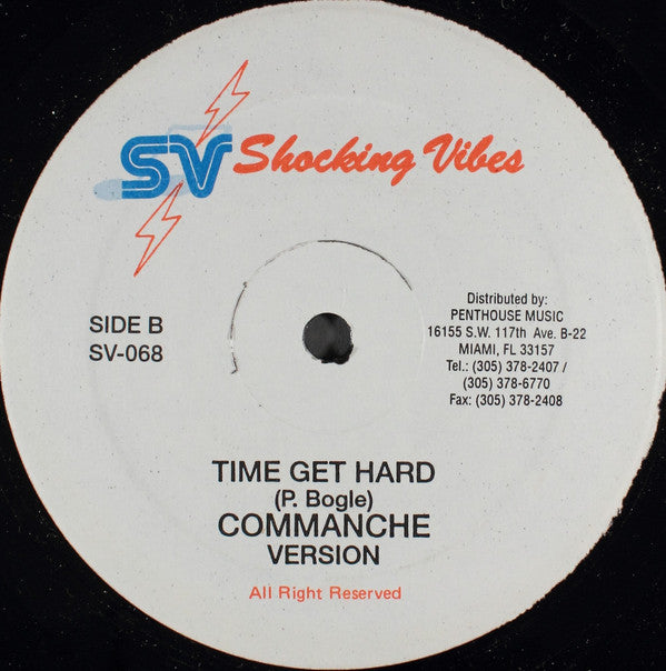 Little Kirk / Commanche (2) : I Swear / Time Get Hard (12")