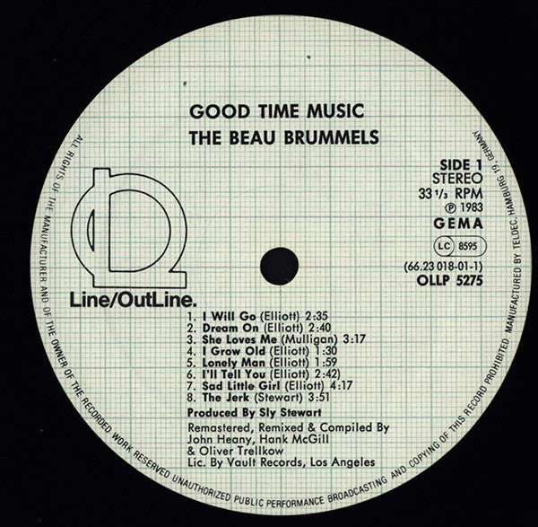 The Beau Brummels : Good Time Music Volume 3 (LP, Comp)