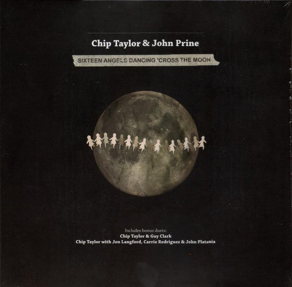 Chip Taylor & John Prine : Sixteen Angels Dancing 'Cross The Moon (10", Ltd)