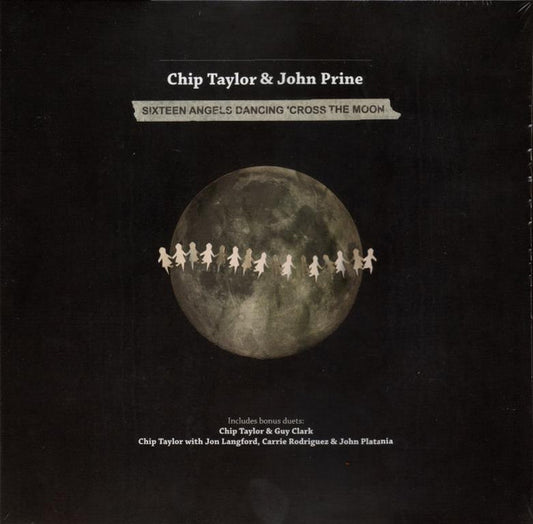 Chip Taylor & John Prine : Sixteen Angels Dancing 'Cross The Moon (10", Ltd)