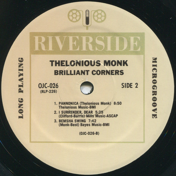 Thelonious Monk : Brilliant Corners (LP, Album, Mono, RE, 150)