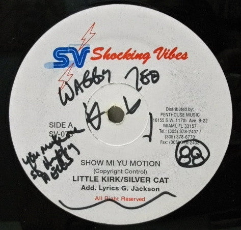 Little Kirk / Silver Cat (2) : Show Mi Yu Motion (12")