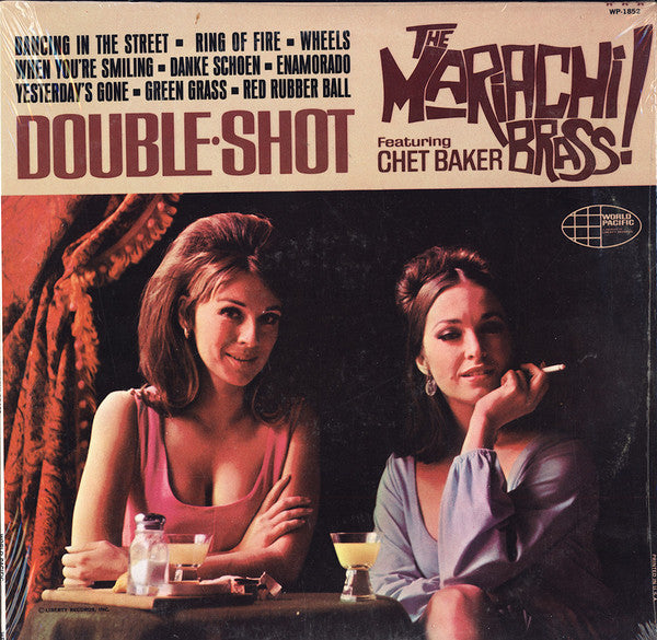 The Mariachi Brass Featuring Chet Baker : Double Shot (LP, Album, Mono)