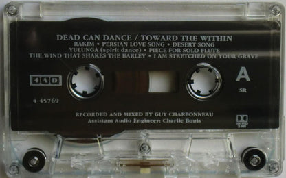 Dead Can Dance : Toward The Within (Cass, Album, SR,)