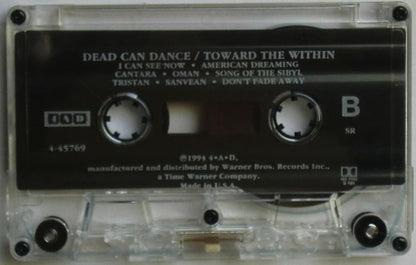 Dead Can Dance : Toward The Within (Cass, Album, SR,)