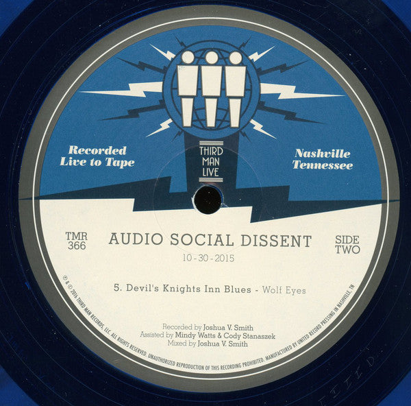 Timmy's Organism / Video (7) / Wolf Eyes : Audio Social Dissent (Devil's Night - October 30th, 2015) (LP, Blu)