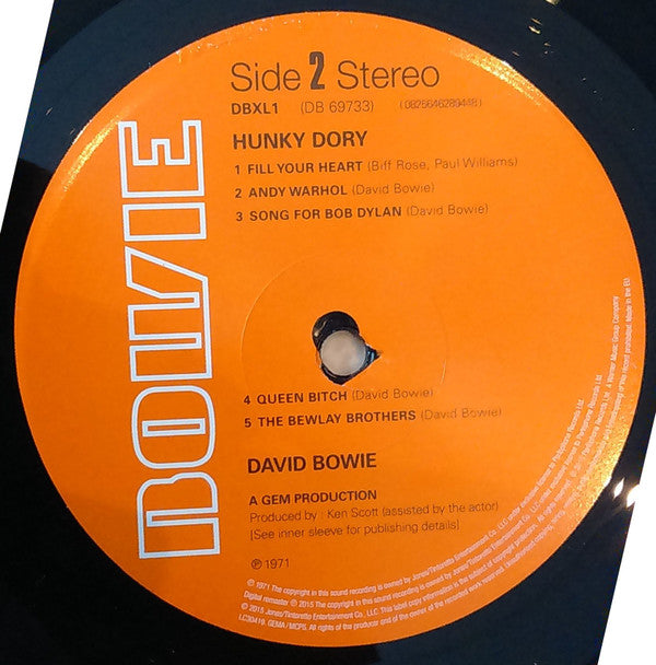 Buy David Bowie : Hunky Dory (LP, Album, RE, RM, 180) Online for a