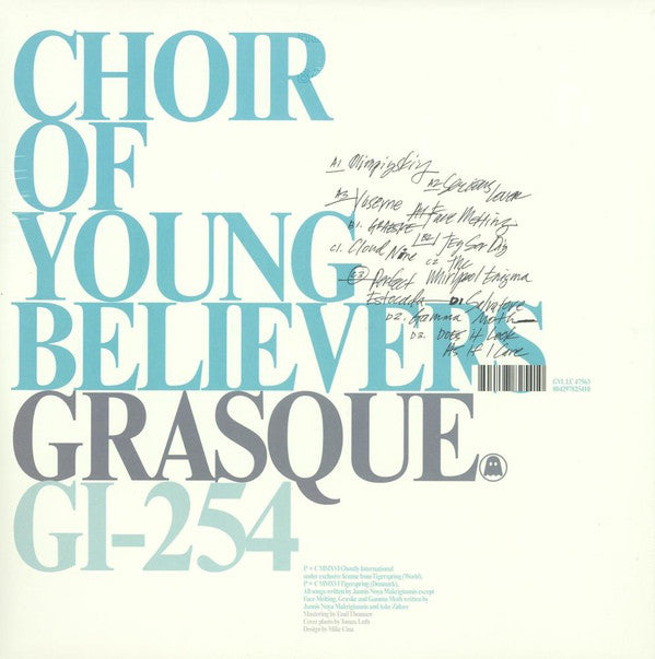 Choir Of Young Believers : Grasque (2xLP, Album, Ltd, Blu)