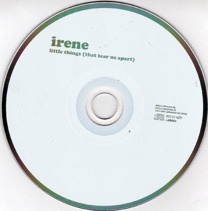 Irene (7) : Little Things (That Tear Us Apart) (CD, Maxi)