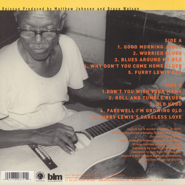 Furry Lewis : Good Morning Judge (LP, Album, RE)