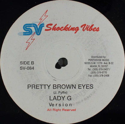 Richie Stephens / Lady G : Hold On / Pretty Brown Eyes (12")