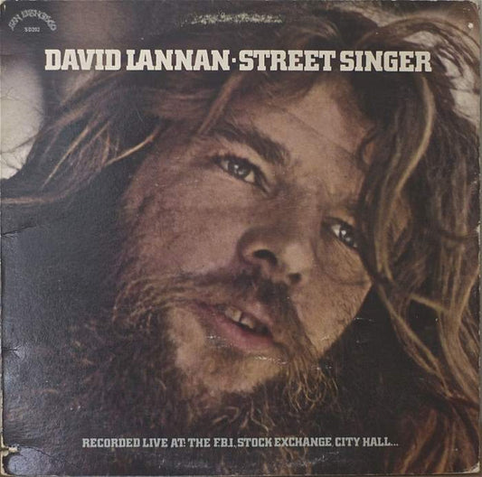 David Lannan : Street Singer (LP, Album, Promo)